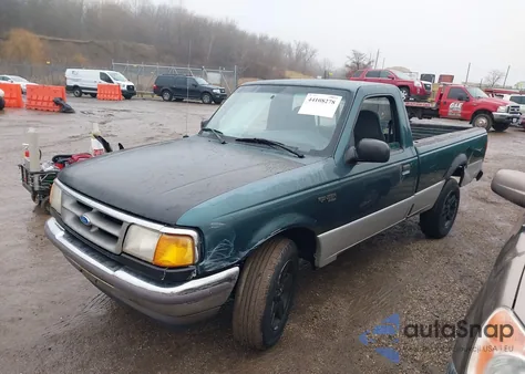 1997 Ford Ranger Splash/Xl/Xlt from USA, damaged, VIN 1FTCR10U3VUA94306